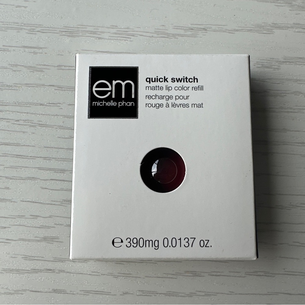 EM Cosmetics by Michelle Phan Quick Switch Matte Lip Color Refill Wine Stain